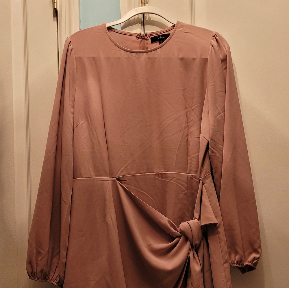 LuLus dress Dusty pink